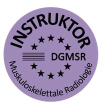 Qualitätssiegel Instruktor für Muskuloskelettale Radiologie