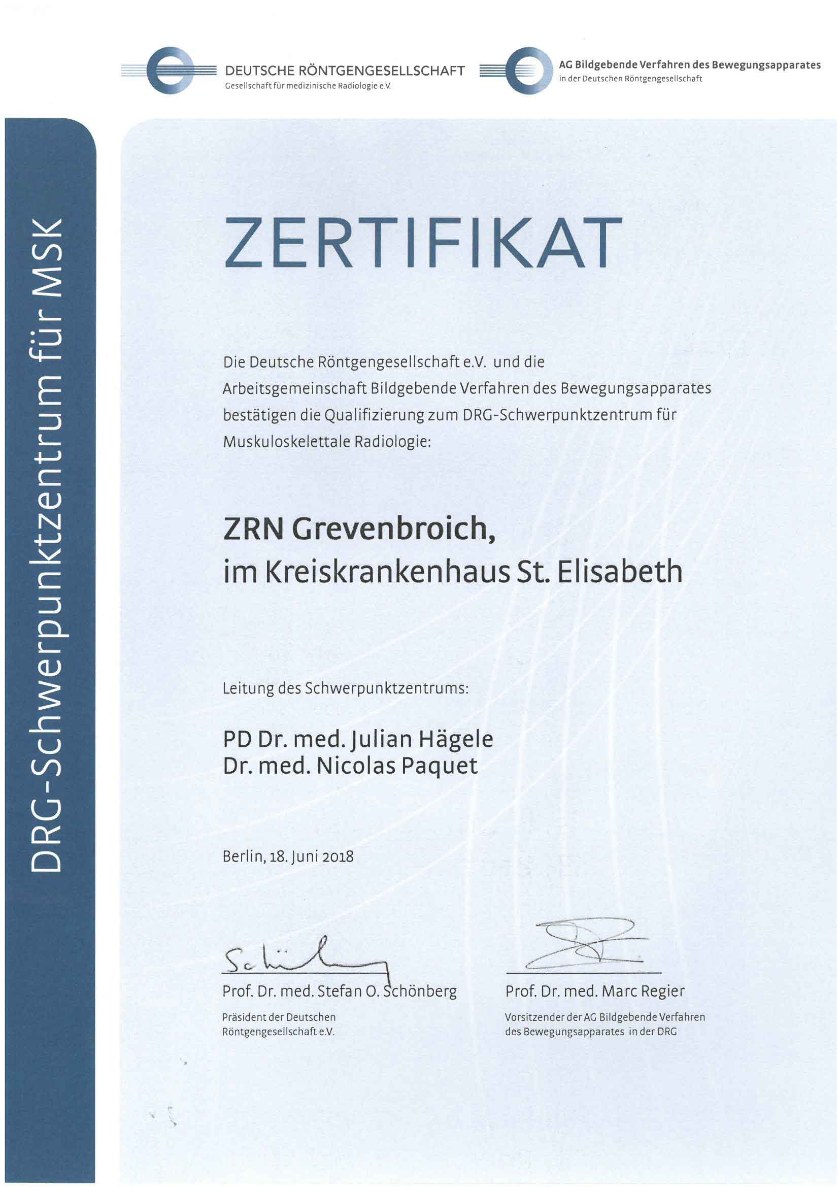 Deutscher Medienpreis für Radiologie und Nuklearmedizin 2015